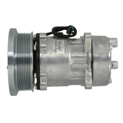 Imagen de THERMOTEC KTT090238 Compresor de Aire Acondicionado SV07E 12 PAG 46 R 134 a