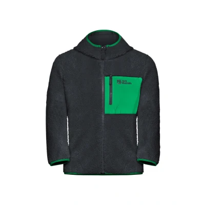 Imagen de Jack Wolfskin ICE CURL Forro polar para niños, Talla: 16a, Phantom / green
