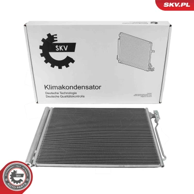 Imagen de ESEN SKV 86SKV439 Condensador con secador Aluminio 630mm BMW: 5 Sedán