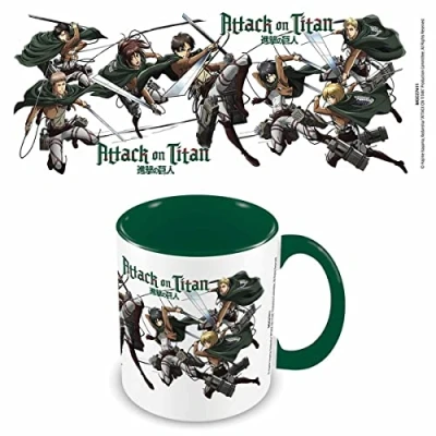 Imagen de Pyramid International Taza de cerámica Attack on Titan en caja regalo (diseño temporada 3) 325 ml, producto oficial