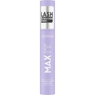 Imagen de Catrice Max It Máscara de volumen y longitud n.º 010 Deep Black, acondicionadora volumen, extendida, intensa, vegana, cumple con nuestro estándar belleza limpia, sin perfume (11 ml)