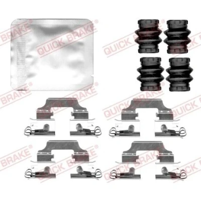 Imagen de QUICK BRAKE 109 0158 Kit de accesorios, pastillas frenos RENAULT: MEGANE 3 Coupe, 4,