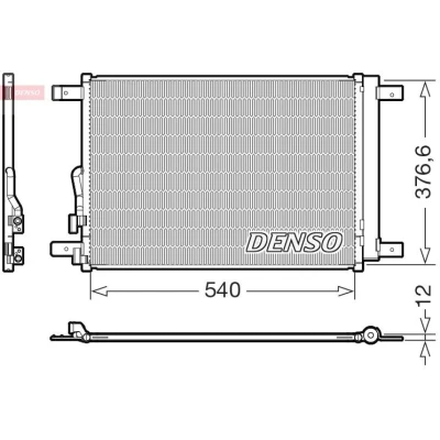 Imagen de DENSO DRM05004 Radiador, refrigeración del motor 600 359 34 BMW: 3 Berlina, 1 Hatchback, 2 Coupé