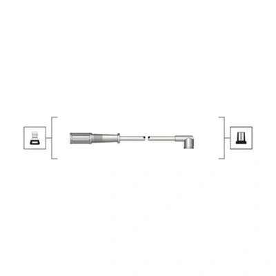 Imagen de MAGNETI MARELLI 941319170054 Juego de Cables Encendido