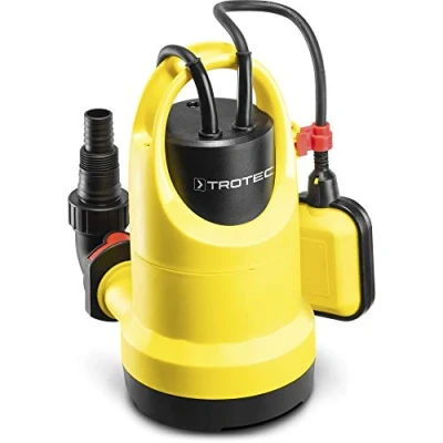 Imagen de TROTEC Bomba Sumergible de Agua Clara TWP 4006 E Potente Potencia 400 W para bombear hasta 7.300 litros por Hora