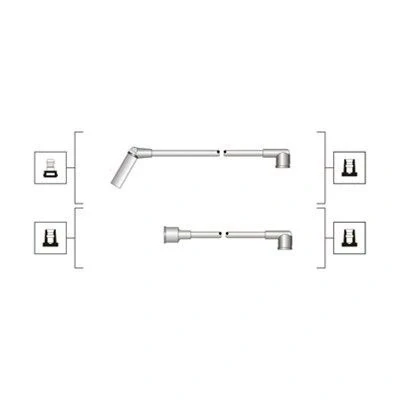 Imagen de MAGNETI MARELLI 941319170091 Juego de Cables Encendido