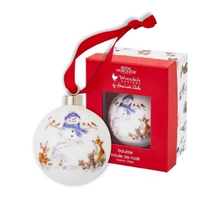 Imagen de Wrendale Designs Gathered All Around Bola de Navidad, multicolore, 1 unidad