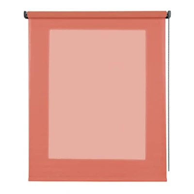Imagen de Estores Enrollables Translucidos para Ventanas y Puertas Estor Enrollable Traslucido Liso Cortinas translucidas Salon Dormitorio Cocina Oficina ¡hasta 200cm de Ancho! Coral 180 x 250 cm