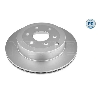 Imagen de MEYLE 015 523 0047/PD Disco de freno Eje trasero 308 18 6 114,3 ventilado revestido láminas zinc MERCEDES BENZ: Clase X Caja/Chasis