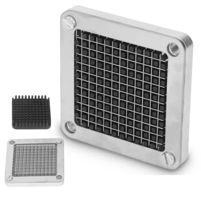 Imagen de Cuchilla Cortadora de Patatas Fritas, Fácil Limpiar, Comercial, Aleación Aluminio Acero Inoxidable, Amplia Aplicación para Ensalada (6mm)