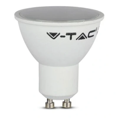 Imagen de Foco LED V Tac VT 1975 4,5W GU10 Blanco cálido Satinado 3000K 211685