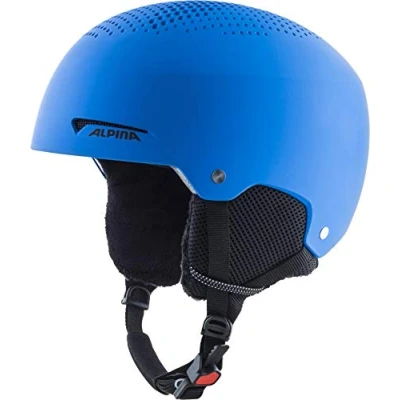 Imagen de Alpina ZUPO Casco de esquí, Unisex Niños, Blue Matt, 46 48 cm