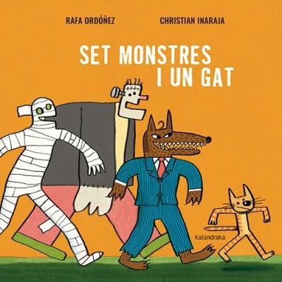 Imagen de Set monstres i un gat (Obres d&#039;autor/a)