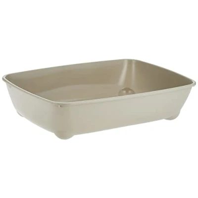 Imagen de MONTAUR Moderna Bandeja de Arena para Gatos, Color Gris cálido, 42 cm