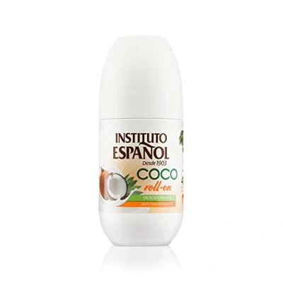 Imagen de Instituto Español Desodorante de Coco Roll On, Blanco, Fruity