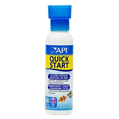Imagen de API Quick Start Botella de 118 ml para Acuario Agua Dulce y Salada, bacterias nitrificantes