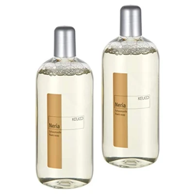 Imagen de Set de 2 unidades espuma jabón KEUCO, aroma Neria, contenido x 500 ml, pH neutro, apropiado para dispensador Elegance (16049 y 11653), Plan (14957)