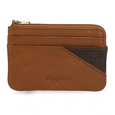 Imagen de Pepe Jeans Striking Monedero Beige 11x7x1,5 cms Piel
