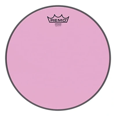 Imagen de Remo Colortone Emperor Clear BE 0306 CT PK Piel para batería (6 pulgadas), color rosa