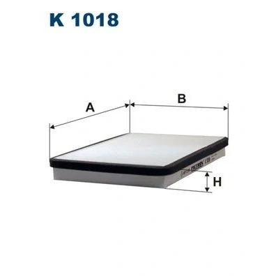 Imagen de Filtro de habitáculo FILTRON K1018