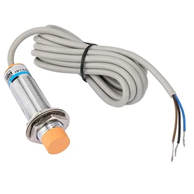 Imagen de Sensor de proximidad inductivo, 10 mm distancia 3 hilos PNP Normalmente abierto inductivo Detector interruptor LJC18A3 B Z/BY magnético
