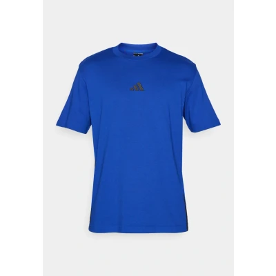 Imagen de adidas Hombre Essential Three Stripes Single Jersey tee, Team Royal Blue/Black, XL