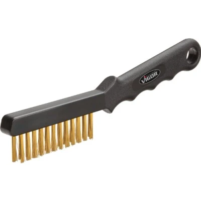 Imagen de VIGOR V2249 Cepillo de alambre, limpieza pinza freno 200 Soporte para destornilladores