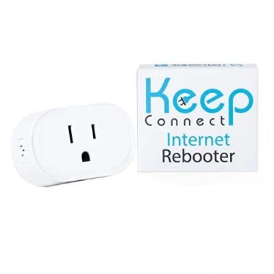 Imagen de Keep Connect Router Wi Fi Reset Device. Automatic Rebooter. If You Enter a Phone Number it Will Send Texts Upon resets.