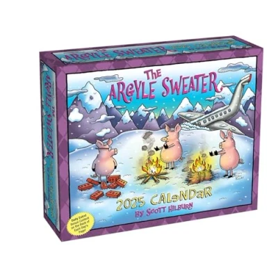 Imagen de The Argyle Sweater 2025 day to Calendar