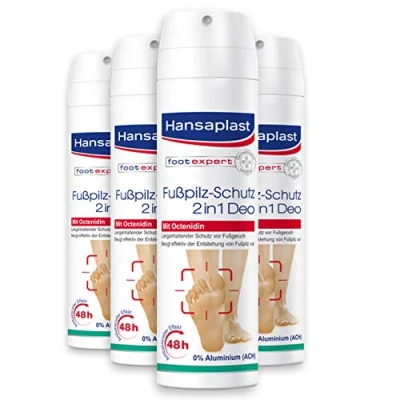 Imagen de Hansaplast Fußpilz Schutz 2 in 1 Deo, 150 ml Solución