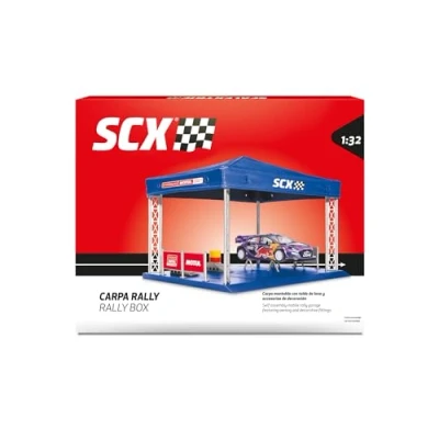 Imagen de Scalextric Accesorios y Extensiones Circuitos de Carreras Original Escala 1:32 (Carpa Box Rally)