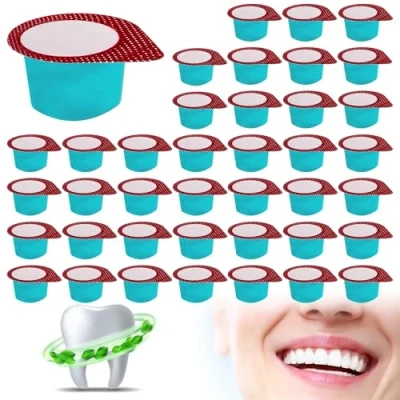 Imagen de pasta de pulido dientes, 40 unidades, profesional, crema blanqueadora para eliminar el sarro efectivo, dientes