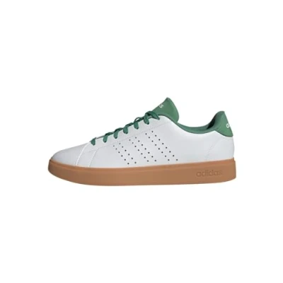 Imagen de adidas Advantage 2.0 Shoes, Zapatos Bajos Que no Son de fútbol Hombre, FTWR White/Core Black/Collegiate Green, 38 EU