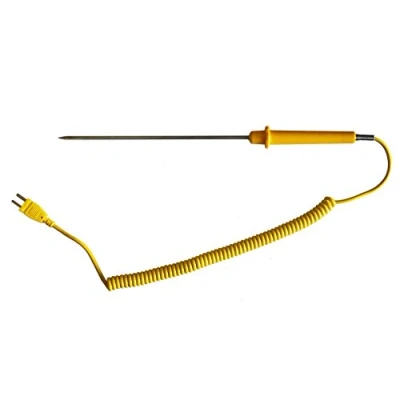 Imagen de PeakTech tipo K (Sonda de temperatura 50 C a 650 C/larga Sonda en 20 cm construcción forma varilla con 170 longitud cable, 1 pieza, TF 10