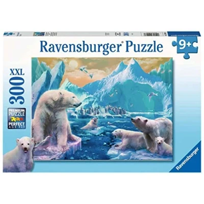 Imagen de Ravensburger Polar Bear Kingdom 300 Piece Jigsaw Puzzle with Extra Large Pieces for Kids Age 9 Years &amp; Up