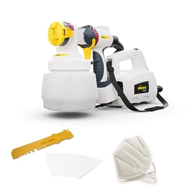 Imagen de Wagner W450 HVLP Turbina para pinturas de pared/plásticas (370 W, 220 V) color blanco