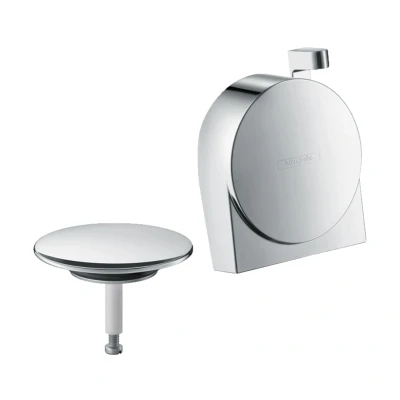 Imagen de Hansgrohe 58117000 Exafill S embellecedor y tapa para bañeras normales especiales, cromo