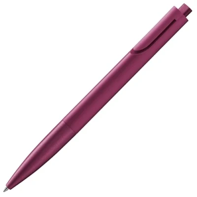 Imagen de Lamy noto burgundy bolígrafo purista con cuerpo de plástico triangular clip emerge del contorno incl. recambio gran capacidad M 16 en ancho línea negro