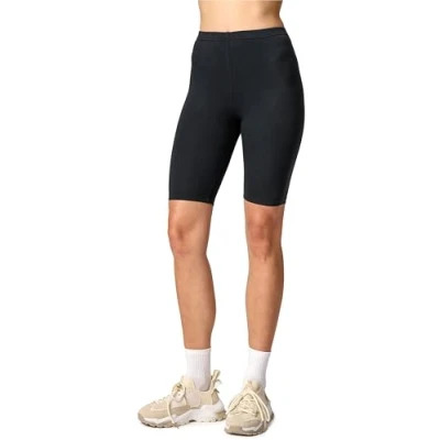 Imagen de Merry Style Leggins cortos Mallas Deportivas Mujer Shorts Pantalones para verano de mujeres MS10 145 (Negro, L)