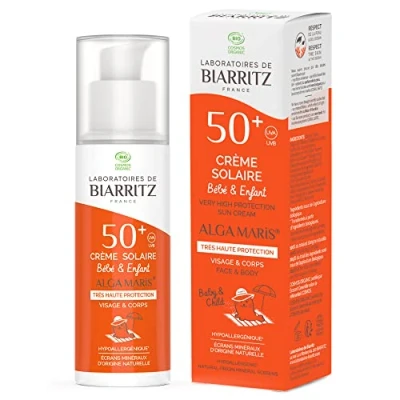 Imagen de Alga Maris Crème Solaire Enfant SPF 50+ Bio Laboratoire de Biarritz