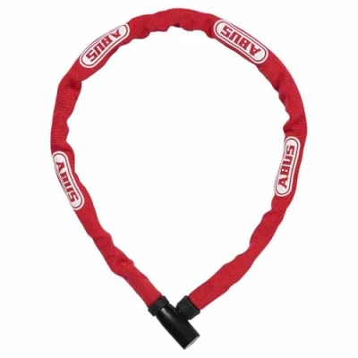 Imagen de ABUS Candado de cadena Steel O Chain 4804K bicicleta acero especial nivel seguridad 4 75 cm Rojo