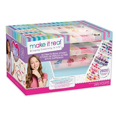 Imagen de Make It Real Deluxe Beads Set (2.700 Pieces), Multicoloured, 1701