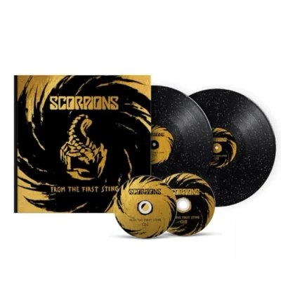 Imagen de From The First Sti 2 Vinilos Color + Cds Scorpions