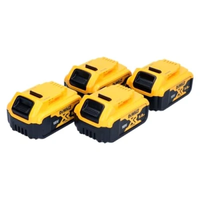 Imagen de DeWalt DCB184 Baterías deslizantes (18 V, 5,0 Ah, XR, 4 Unidades)