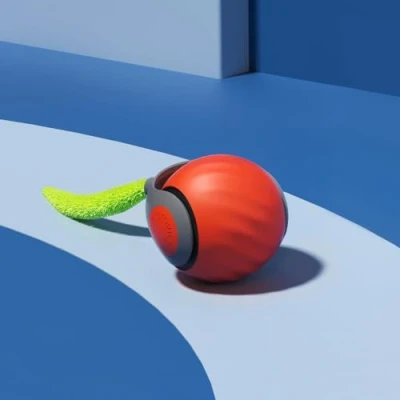 Imagen de Gerbala Juguete Interactivo Gato, Bola de para Gatos, Speedy Tail 2.0, 2025 Nuevo Rey la Interactiva Eléctrica 360
