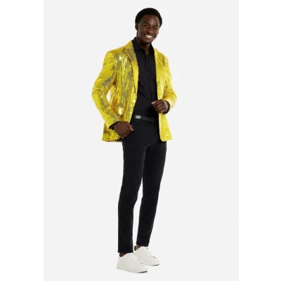 Imagen de Suitmeister Sequins Chaqueta de traje, Hombre, Talla: XL, Yellow