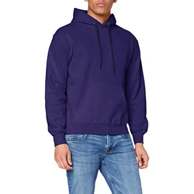 Imagen de Fruit of the Loom SS026M, Sudadera con capucha Para Hombre, Morado (Purple), Medium