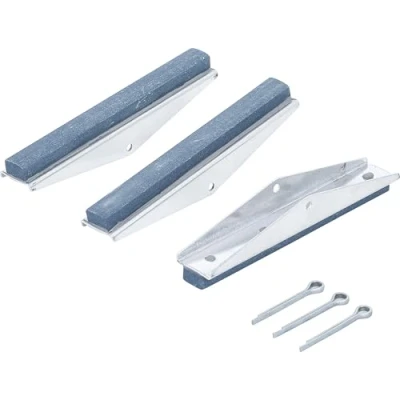 Imagen de BGS 1257 Mordazas de repuesto para lapeador 1157 100 mm K 280 3 piezas