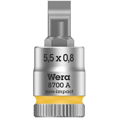 Imagen de WERA 05003320001 8700 A FL 0,8 x 5,5 28 mm Vaso de punta Zyklop 1/4&quot;