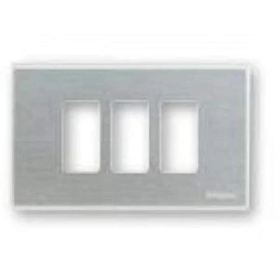 Imagen de Bticino 503/3/X/F Placa Magic 3 plazas para Caja Rectangular Oxidal, Multicolor